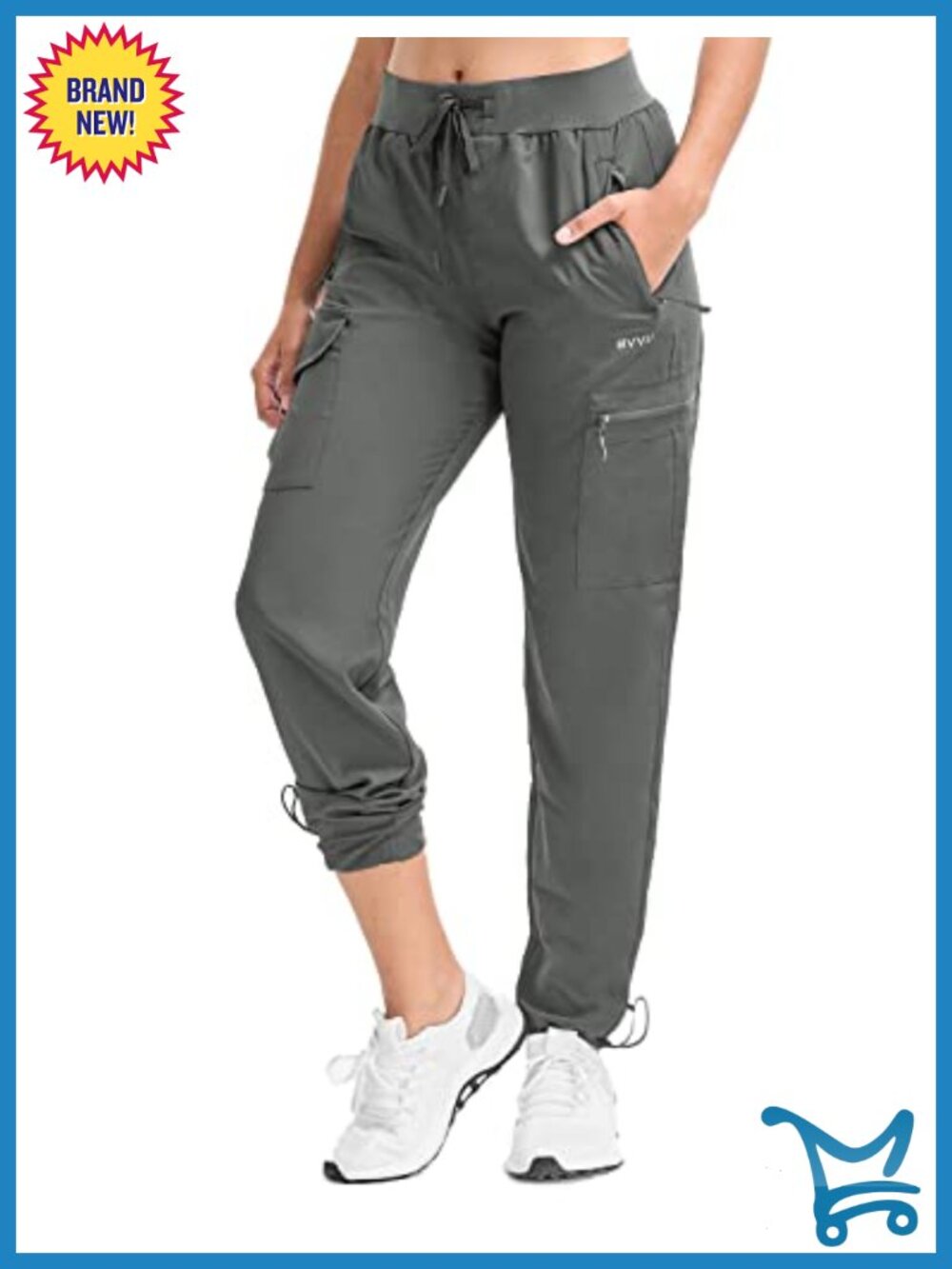 Women's Lightweight Quick Dry Hiking Pants with Zipper Pockets